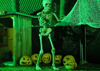 HHE 2024 Bilder &raquo; Aufbau HalloweenHausEmsland 20.10.2024